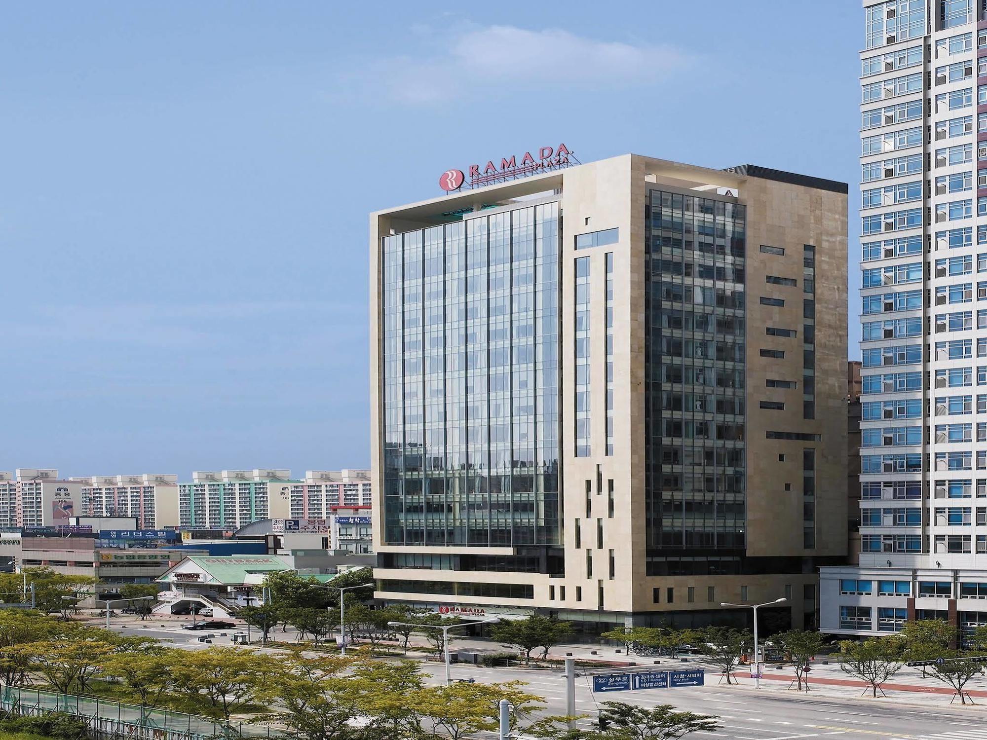 Hotel Ramada Plaza By Wyndham Gwangju Gwangju Metropolitan City Exterior foto